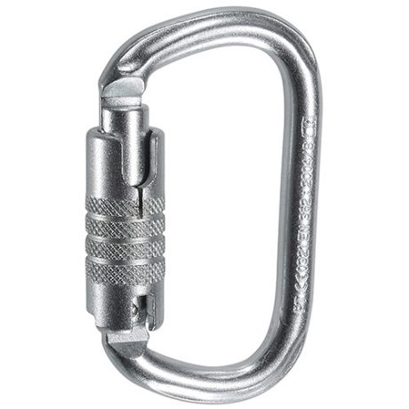 CAMP 2146 – ANSI OVAL ÇELİK 3 KİLİTLİ KARABİNA – 30 kN