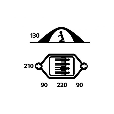 HUSKY BRIGHT YESIL 4 KISILIK CADIR-1