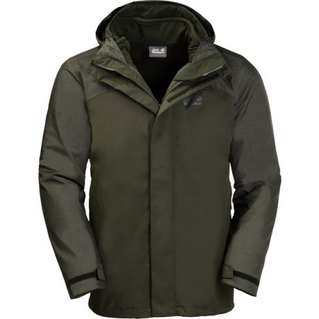 JACK WOLFSKIN ECHO LAKE MEN 3IN1 SU GEÇIRMEZ OUTDOOR ERKEK MONT 1108342